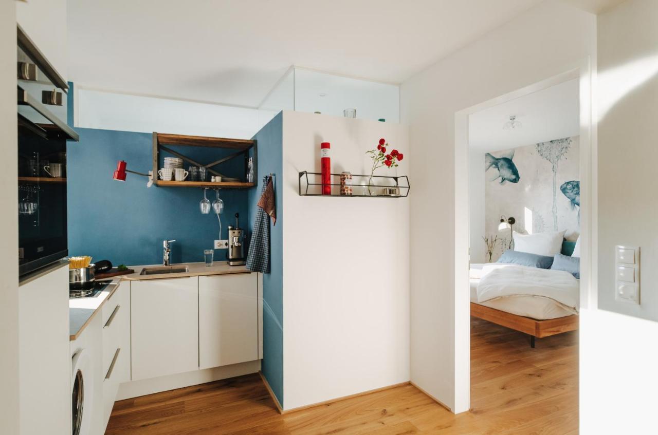Rotes Haus Bregenz See Wohnung Buitenkant foto